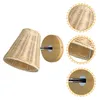 Wall Lamp Lampshade Home Light Modern Night Bedside Sconce Rustic Style Rattan Lights