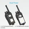 Walkie Talkie Retevis RT 2 Pcs Included PMR FRS Portable Rechargable Talkies Micro USB Charging Support AA Battery 230731