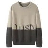 Heren Truien Plus Dikke Maat Trui Herfst En Winter Dikke Grote Losse Casual Imitatie Mink