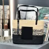 Straw Designer Bag Hand Woven Stripe Beach Totes Bags Mirror Quality Shoulder Bag Shopping Bags Women Handbag Luxury Totes Bag Summer Lafite Vachette Ajuster Sangle