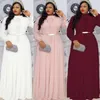 Casual Dresses Y2k Robe Africaine Långärm för kvinnor Elegant bröllopsklänning Muslimsk chiffong Abaya Turkish Dubai Kaftan Dress Outfit Top