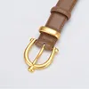 Belts 2.8cm Women Belt Genuine Leather Ladies Thin Fashion High Quality Female Jeans Windbreaker Waistband