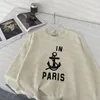 Mektuplar Basılı Sweatshirt Kadınlar Sonbahar Kış Sweatshirts Tasarımcı Uzun Kollu Hoodie Rüzgar Geçirmez Kazak