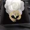 Designer Brooch Luxury Gold-plated Pin Brooches Fashion Jewelry Girl Pearl Diamond Broche Premium Gifts Couple Family Wedding Party Accessories with gift box