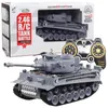 Electric RC Car Lishengfeng 2 4g Remote Control Tank Super 1 18 Military Series Model Children's Toy Can And Play Bombs 230801