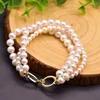 Strand 2023 fait à la main naturel perle d'eau douce perlé amitié correspondant dames Bracelet Simple luxe exquis bijoux accessoires