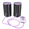 Masseur de jambes Masseur à compression d'air Circulateur sanguin électrique 9 vitesses Réglable ArmWrap Thérapie du mollet Soulagement de la douleur Machine de massage 230801