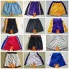 Men lag shorts elastisk midja basket basket tröjor västra östra löpning slitage byxor atletiska broderier casual domantas sabonis kelly oubre jr size s-xxxl