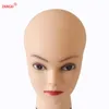 Pruik Stand 55cm Kaal Mannequin Hoofd Met Klem Cosmetologie Oefenpop Hoofd Voor Make-Up Praktijk Vrouwelijke Maniqui Hoofd Voor pruik Maken Hoed Display 230731