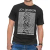 Men's T-Shirts drop shipping summer style men cotton t-shirt Joy Division Unknown Pleasures Music Black T shirt All sizes S M L XL 2XL 3XL tees J230731