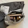 Fabrik Großhandel Damen Umhängetaschen 3 Farben Clamshell große Kapazität Leder Kettentasche Street Fashion Silber Handtasche weiche geprägte Lederhandtaschen 3073#