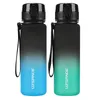 Tumblers UZSPACE 500ml Sports Water Bottle Bounce Lid Timeline Reminder Leakproof Frosted Tritan Cup For Outdoor Fitness BPA Free 230731