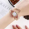 腕時計Khorasan Alloy Fashion Watch Creative Fringe Quartz Bracelet Models KH080エレガントな女性時計Saat Erkek Kol Saati