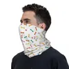 Sjaals Kleurrijke Hond Botten Bandana Nek Cover Bedrukte Wikkel Sjaal Multi-use Hoofddeksels Outdoor Sport Voor Mannen Vrouwen Volwassen Winter