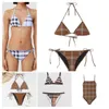 Mulheres Swimwear Designer Sexy Maiô Sólido Conjunto de Biquíni Têxtil Cintura Baixa Maiôs Beach Wear F Carta Terno de Natação para Senhoras Mulheres Maiô 6FAP