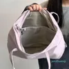 Borse da sera Borsa tote per pendolari viola Borsa da donna a tracolla di classe per studenti universitari in nylon di grande capacità da donna