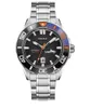 Wristwatches Doxa Watch Top Brand رائعة 316L من الفولاذ المقاوم للصدأ من الفولاذ المقاوم للصدأ التاريخ الأوتوماتيكي المضيء 30M رياضي رياضي كوارتز