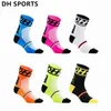 Спортивные носки DH Cycling Toping Professional Brand Sport Sport Bicycle Sock Nock Racing 230801