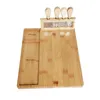 Inne narzędzia kuchenne Bamboo Chees Board Nóż Slicer Slicer Glick Cut Cut Gotowanie cięcia desek z drewnianymi serami 2307731