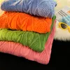 Hommes chandails 2023 laine Vintage cachemire tricots pull automne hiver tricoté décontracté ample col rond pull E84