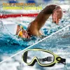 Occhialini da nuoto professionali Occhialini da nuoto antiappannamento Occhialini da sub per lo snorkeling per adulti Binocoli regolabili Bicchieri da acqua