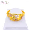 Necklace Earrings Set Liffly Fashion Jewelry Women's Colorful Flower Pendant Butterfly Bracelet Ring Accessories