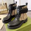 Designer-Stiefel, Desert-Schuhe mit klobigem Absatz, Laureate-Plattformstiefel, Damen-Martin-Schuhe mit grobem Absatz, Winter-Leder-Stiefeletten