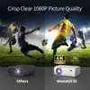 Smart Projectors WEWATCH S1 Smart OS Projector Native1080P 4K Supported 360 ANSI Lumens Home Theater Android LED Projector Full HD WIFI Beamer 230731