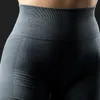 Йога наряды женщин с высокой талией спортивные шорты бесшовные тренировки Scrunch Butt Fitnes