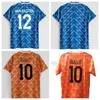 1988 SOCCER JERSEYS RETRO GULLIT VAN BASTEN Thaïlande chemises Qualité 88 uniformes de maillot de football HOLLAND FootballJersey Sport Set vestes taille s-xx