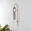 Wandlampen Modern Glas Lamp Armatuur Nordic Blaker Verlichting Armatuur Gouden Woonkamer Hal Trappen Lichten Home Decor Achtergrond