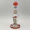 10Inch paddenstoel Glazen Bong Mushroom Man Waterpijp Rookpijp Dab rig Waterpijp