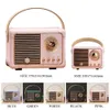 Portable Speakers Large Mini Retro Bluetooth Portable with FM Radio Wireless Stereo Strong Bass Player Outdoor for Android R230801