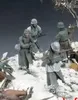 Action Toy Figures 36066 1 35 German Troops On The Winter March 5 Unpainted Unassambled 230731