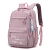 학교 가방 Kawaii Backpack for Girls School Bags 휴대 가능성 방수 십대 대학생 대형 여행 어깨 가방 Mochilas Escolares 230801
