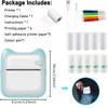 1pc draagbare thermische fotoprinter - 1000mAh miniprinter voor iPhone/Android - Perfect cadeau voor verjaardagen, Pasen, jongens, vriendinnen!