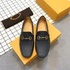 marca Fibbia in metallo Pelle Peanie Comode scarpe da guida casual Corea Mocassini in pelle scamosciata da uomo Set piede Doug Suole in pelle Moda traspirante