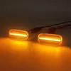 2PCS LED Dynamic Side Marker Clignotants Voyants pour Audi A3 S3 8L 2000-2003 A8 D2 1999-2002 TT 8N 2000-2006203v