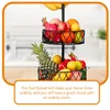 Servies Sets Ronde Manden Fruit Bananen Hanger Kapstok Haken Produce Bowl Aanrechtblad Brood Container