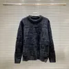 Sweater Brand Wool 3D Jacquard Knit Sweaters F Designer Long Sleeved T Shirt Winter Warm Pullover Coat Men Women Loose Sweatshirt983 S