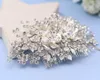 Headpieces HP352 Silver Sparkling Rhinestone Bride Hair Comb Wedding Birthday Party Prom Woman Accessories Bridesmaid Headpiece