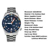 Armbandsur Seestern Sub600t Mens Diver Watch Automatisk NH35 Movement Ceramic Bezel Lume Mekaniska armbandsur Sapphire Waterproof V3 230731