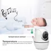 Andere 5 -inch draadloze langeafstand intercom temperatuurweergave babymonitor nacht visie thuis beveiliging CCTV camera babysitter x0731