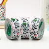 Gift Wrap 1 Roll Carton Packagng tätning Tejp Cartoon Panda Design Adhensive Transparent Tack klistermärke Adhesive