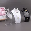 Smyckeslådor Plastiska mannedocka Nackbandet Display Byst Stand Holder Jewellry Rack för halsband Pendantörhängen Hylla 230801