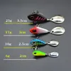 Baits Lures OUTKIT Metal Mini VIB With Spoon Fishing Lure 6g10g17g25g 2cm Tackle Pin Crankbait Vibration Spinner Sinking Bait 230801