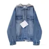 Женская дизайнерская куртка Ce Hoodie Jacket Denim Женская короткая куртка осень зимняя мода Женская куртка Дизайнерская куртка с пуговицами Клайкальная одежда E131