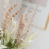 装飾的な花人工植物ラベンダージプソフィラブーケの結婚式パーティーのためのdiyクリスマスリース花のアレンジメント家の装飾