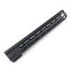 15 inch AR10(.308) Clamp mount type Mlok Handguard Lower profile all angle/edge CNC charmfering design FLH308-15B/T