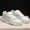 Vit lågt ut ur kontoret sneaker lyx kalv läder designer skor kvinnor mens svart röd blå rosa grå virgil plattform casual tennis sko abloh för promenader tränare